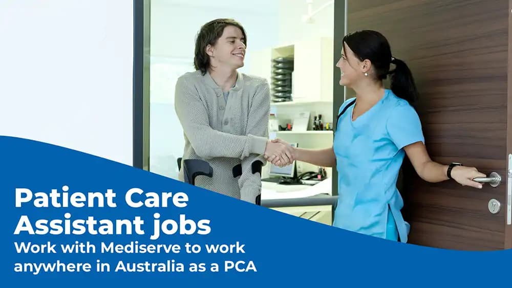 Patient Care Assistant jobs with Mediserve Nursing Agency | Mediserve