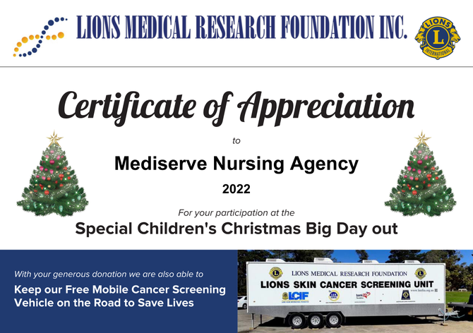Lions Medical Research Foundation Inc.