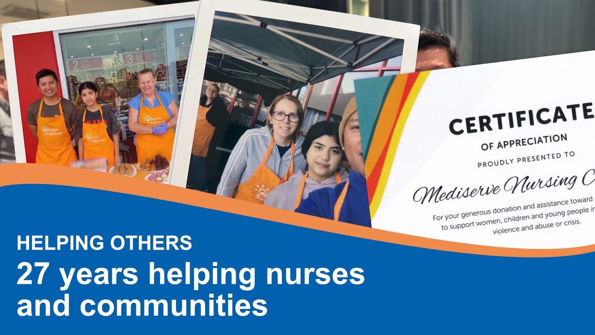 27 years helping nurses and communities | Mediserve